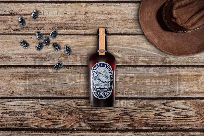 Blackberry Dessert Wine TN Cider Co.